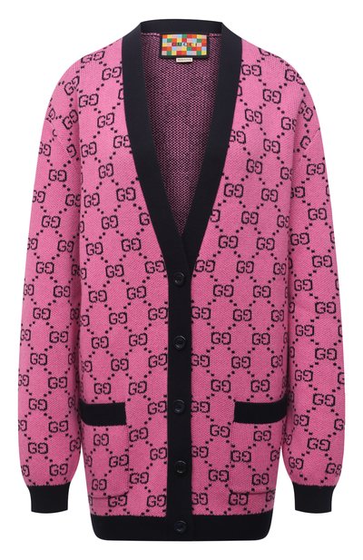 Кардиган из шерсти и хлопка GUCCI, арт. 662036/XKBXI, фото 1