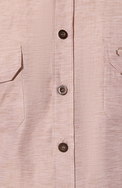 Рубашка из хлопка и шелка STEFANO RICCI, арт. SP006289/R2150, фото 5