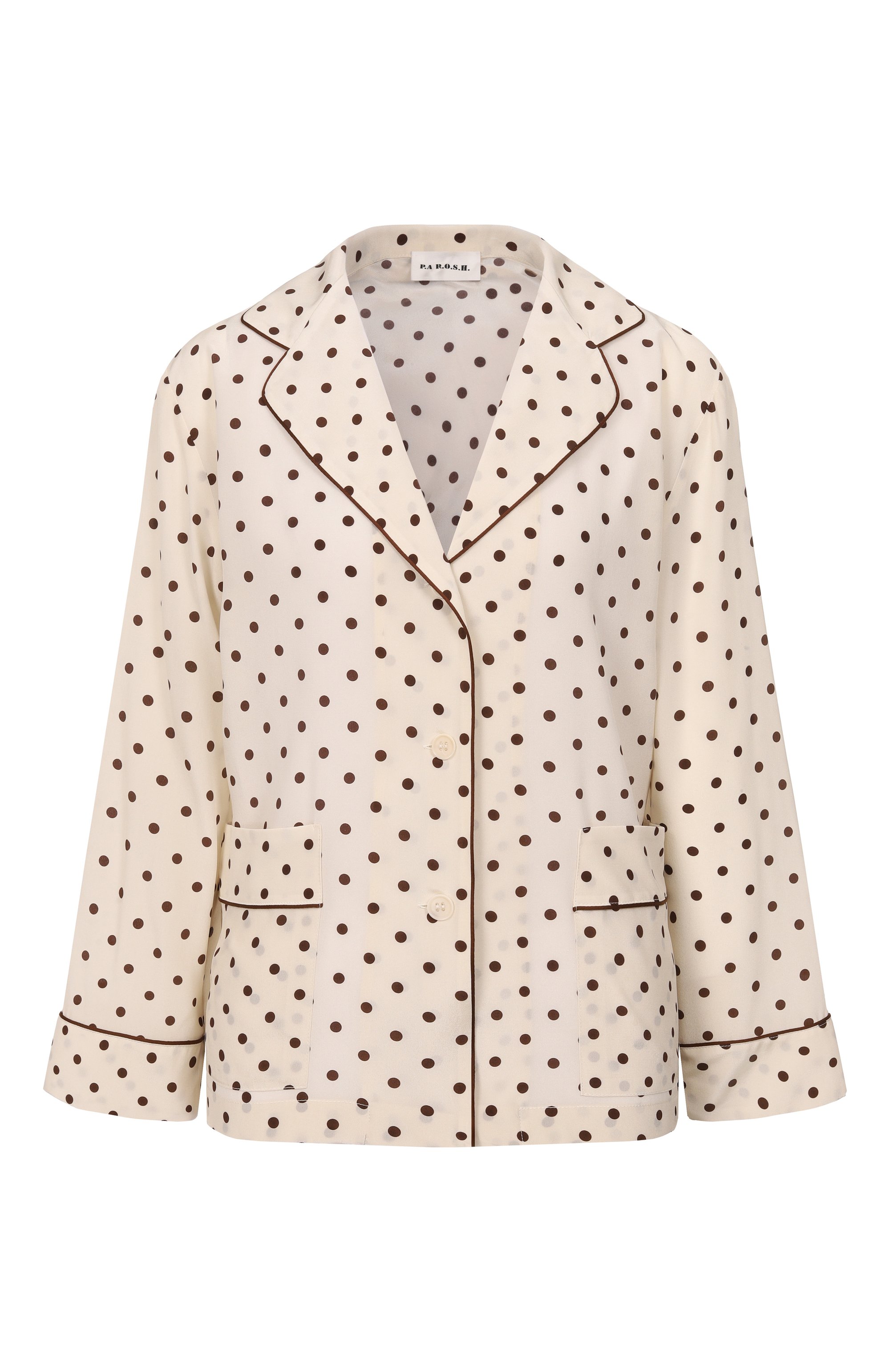 Шелковая рубашка P.A.R.O.S.H., арт. D381297Z/SBILL0, фото 1