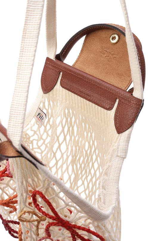 Сумка Le Pliage Collection Mesh large Longchamp 10121HJB/HJB Кремовый  10121HJB/HJB Фото 5