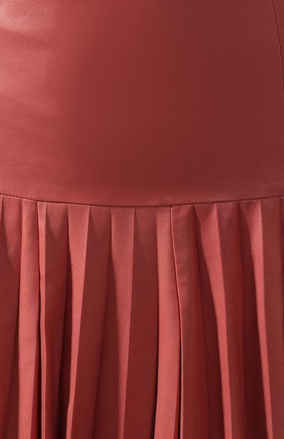 Кожаная юбка MARNI, арт. G0MX0092FU/LA709, фото 5