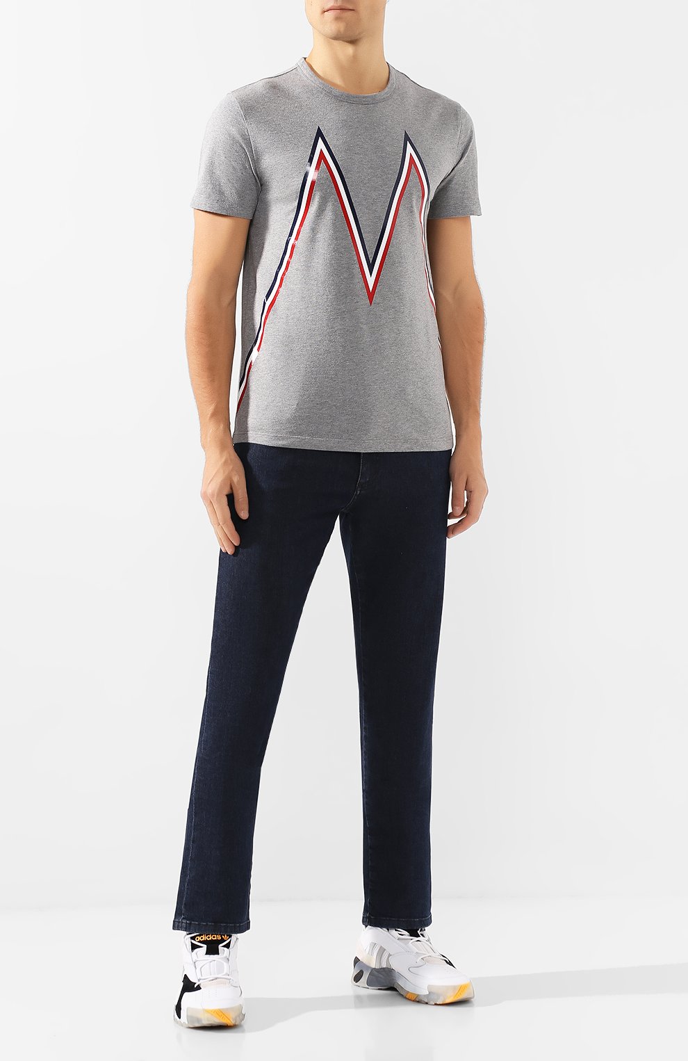 Комбинированные кроссовки streetball ADIDAS ORIGINALS, арт. EE4960, фото 2