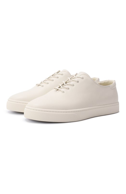 Кожаные кеды Oxford 12 STOREEZ 124398 Белый 124398