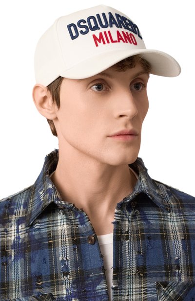 Хлопковая бейсболка DSQUARED2, арт. BCM0917/05C00001, фото 2