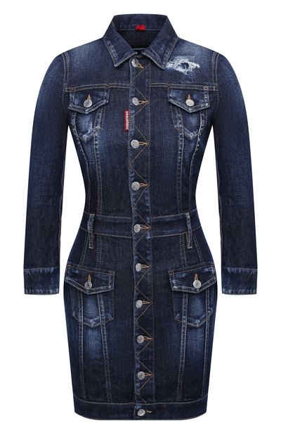 Женское джинсовое платье DSQUARED2, арт. S75CV0303/S30685