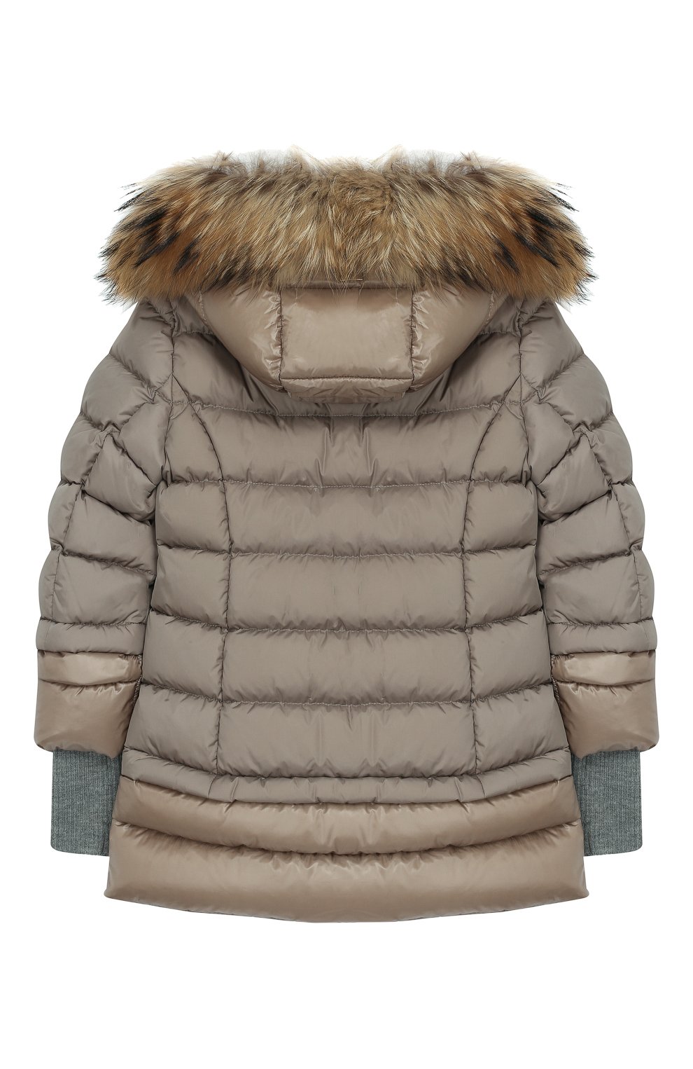 Пуховая куртка с меховой отделкой на капюшоне HERNO, арт. PI0043G/12004/10A-14A, фото 2