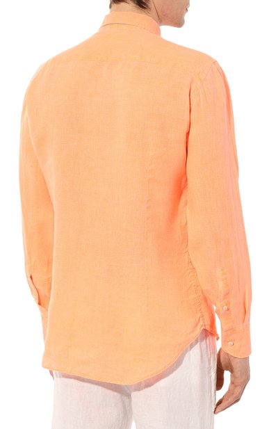 Льняная рубашка MC2 SAINT BARTH, арт. STBM/PAMPL0NA/00882D, фото 4