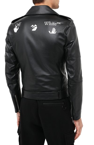 Кожаная куртка OFF-WHITE, арт. 0MJG011E20LEA0011001, фото 4