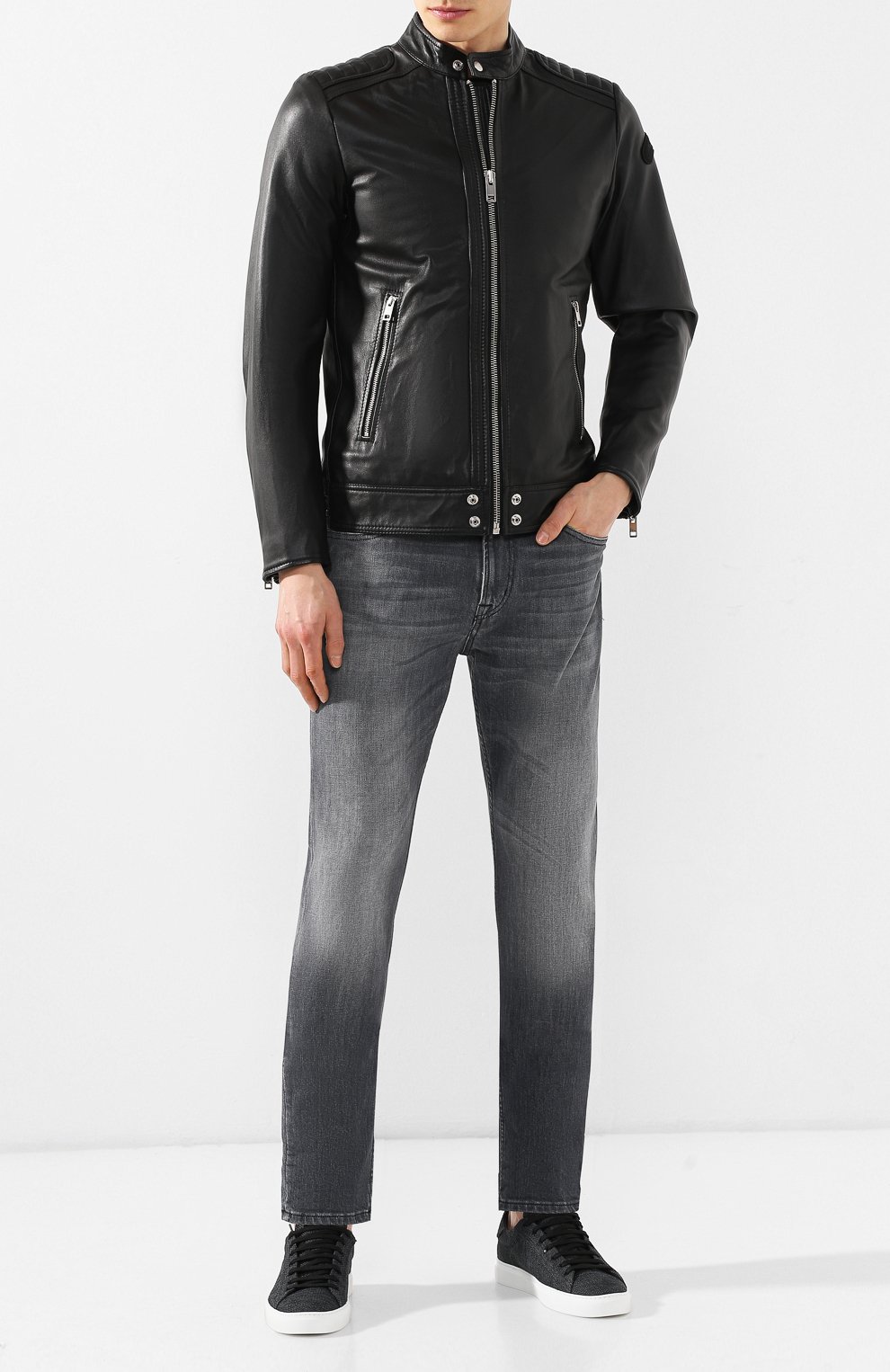 Кожаная куртка DIESEL, арт. 00SU8S/0WAGL, фото 2