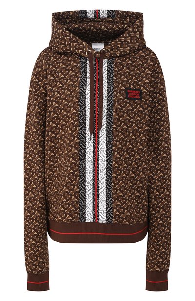 Женский хлопковое худи BURBERRY, арт. 8018458