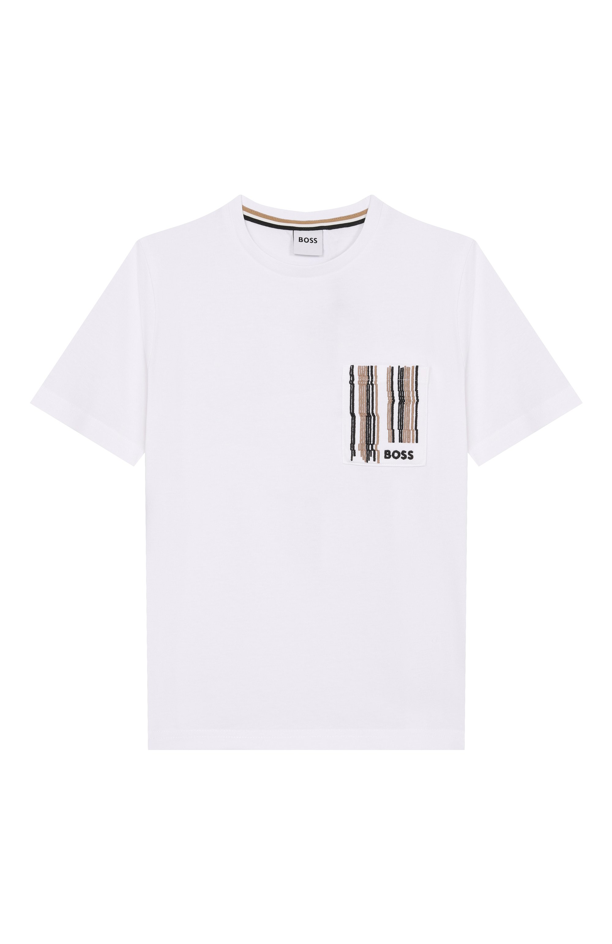 Хлопковая футболка BOSS, арт. J52975, фото 1