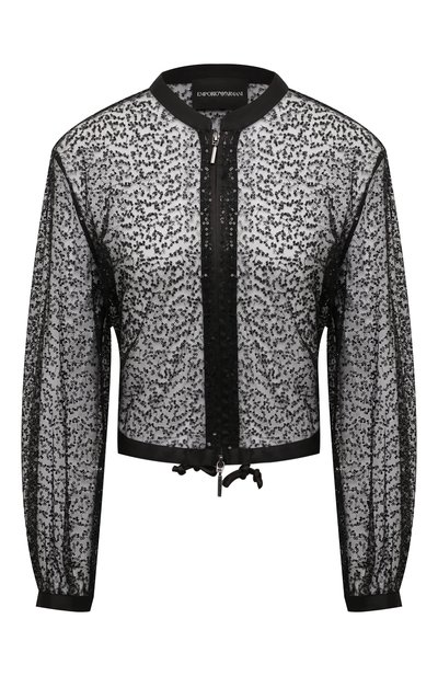 Женский кардиган с отделкой пайетками EMPORIO ARMANI, арт. EW000071/AF10242
