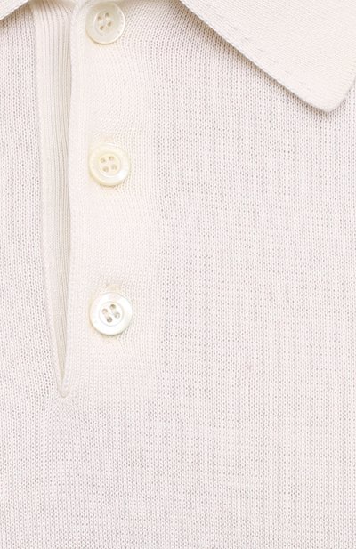 Поло из хлопка и шелка IL BORGO CASHMERE, арт. 56-2071G0, фото 5