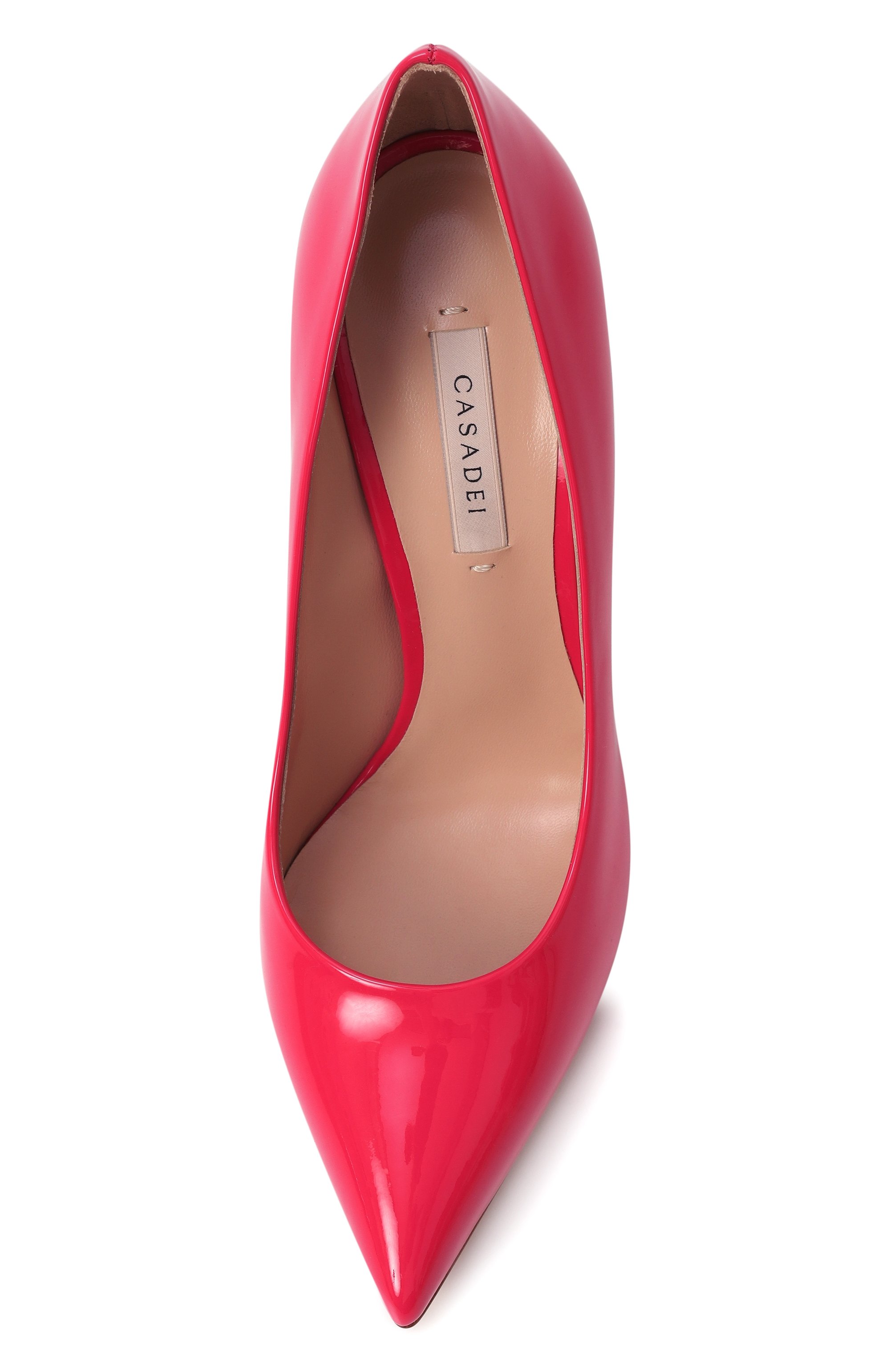 Лакированные туфли blade CASADEI темно-розового цвета по цене 76100 руб., арт. 1F915W100M/C1313, фото 6 Лакированные туфли blade CASADEI, арт. 1F915W100M/C1313, фото 6