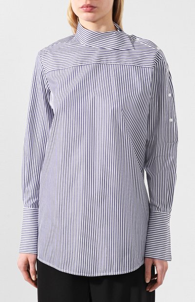 Хлопковая рубашка VICTORIA, VICTORIA BECKHAM, арт. 2120WSH000843A, фото 3