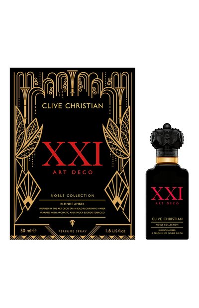 Духи noble collection xxi art deco blonde amber (50ml) CLIVE CHRISTIAN, арт. CC01.NBA-G050.01, фото 2