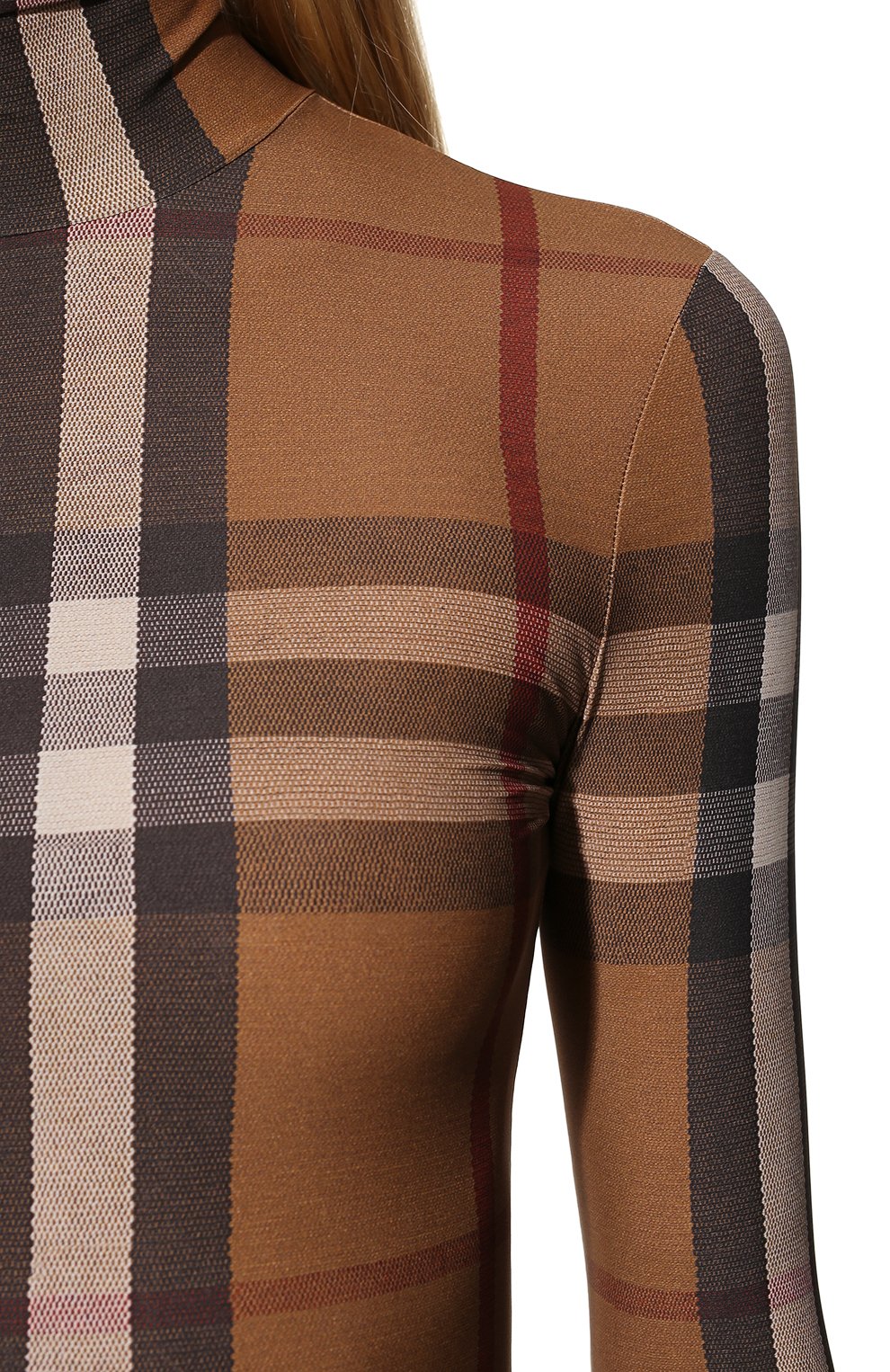 Водолазка BURBERRY коричневого цвета по цене 63650 руб., арт. 8043429, фото 5 Водолазка BURBERRY, арт. 8043429, фото 5
