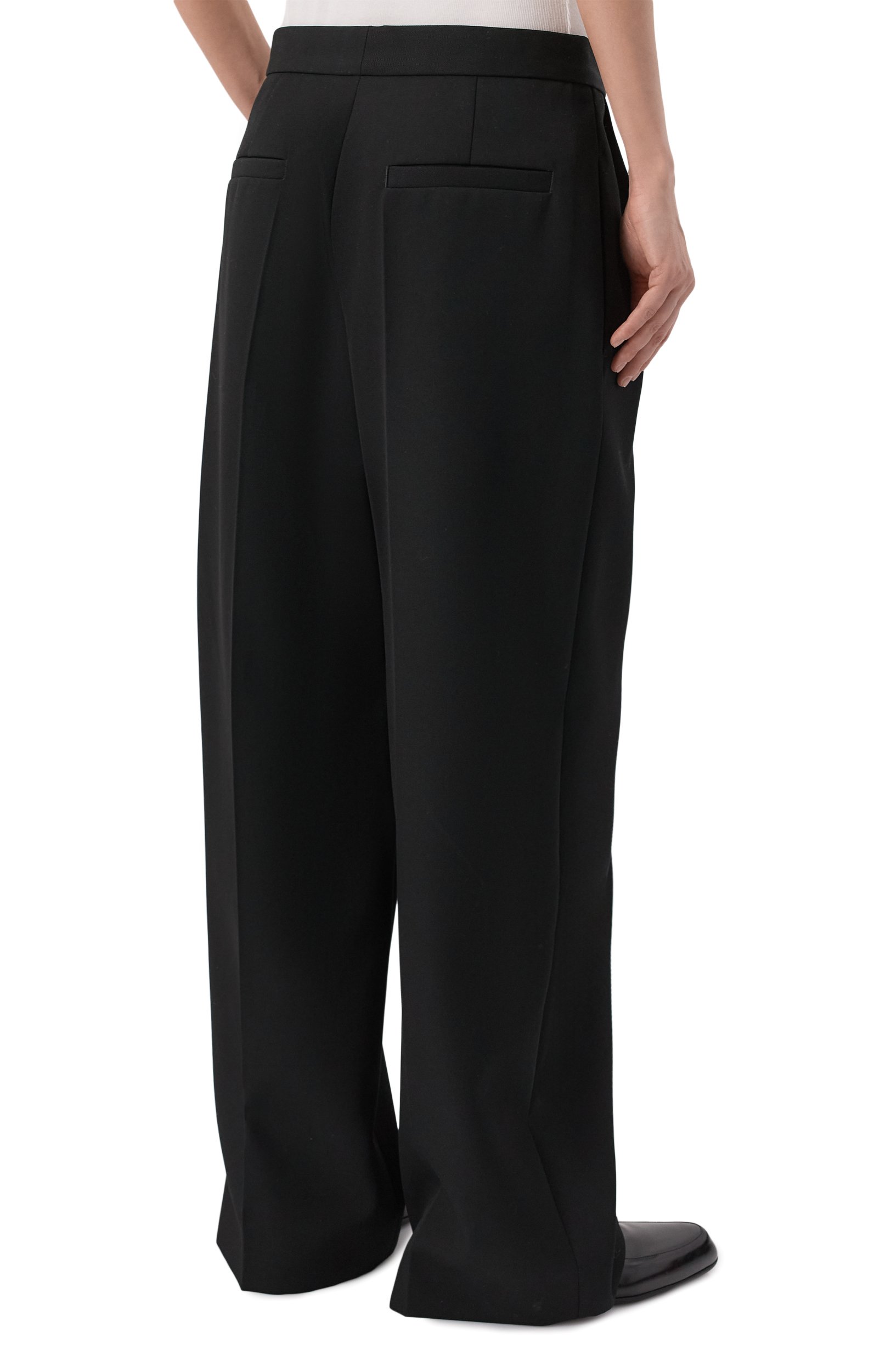 Шерстяные брюки JIL SANDER, арт. J02KA0396/J40002, фото 4