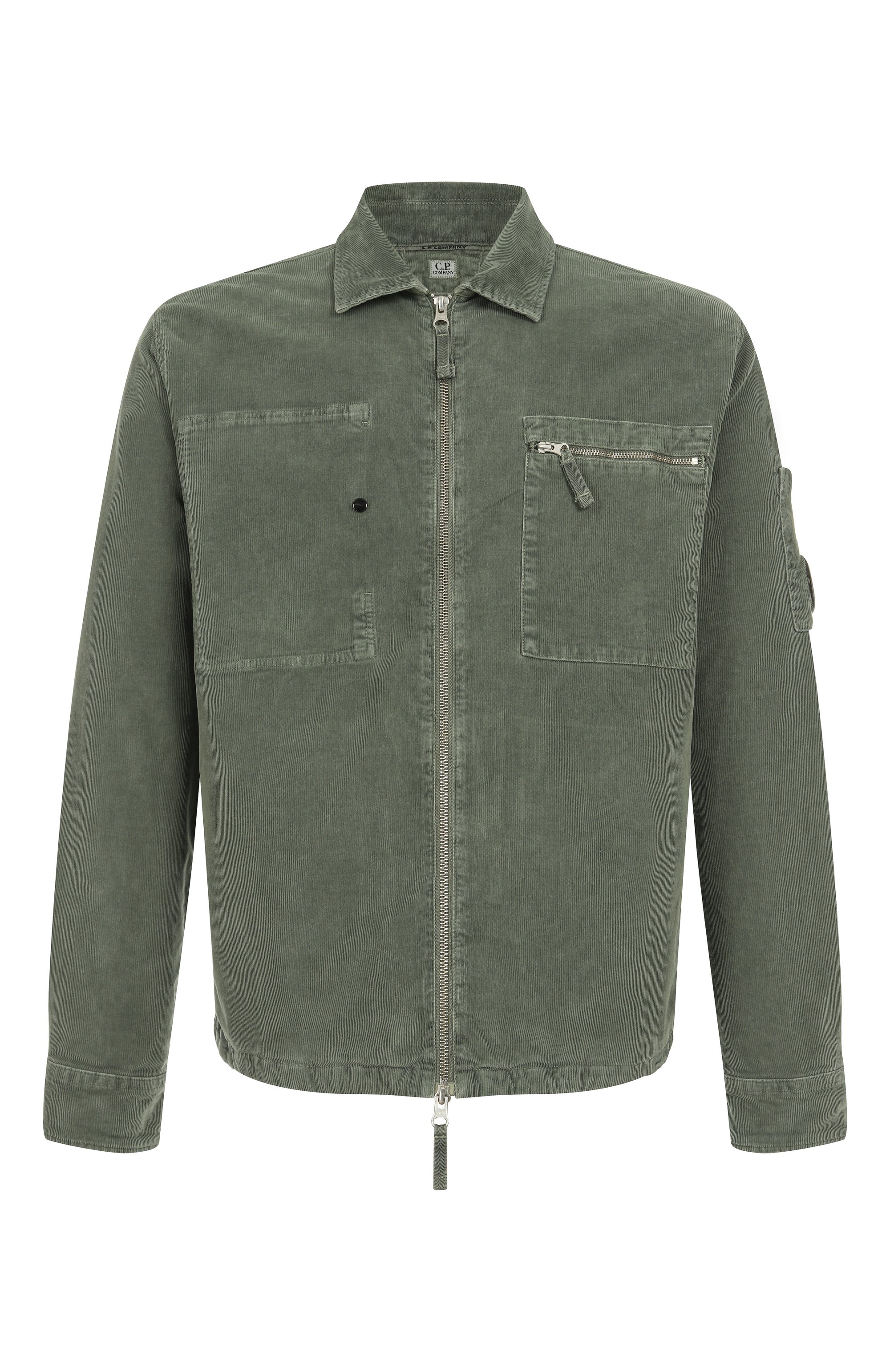 Вельветовая куртка-рубашка C.P. COMPANY, арт. 19CM0S097A0064100, фото 1