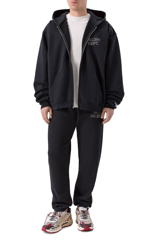 Хлопковая толстовка Gallery Dept. FZ-50047 Чёрный  FZ-50047 Фото 2
