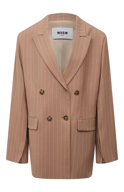 Двубортный жакет MSGM, арт. 3141MDG10A 217601, фото 1