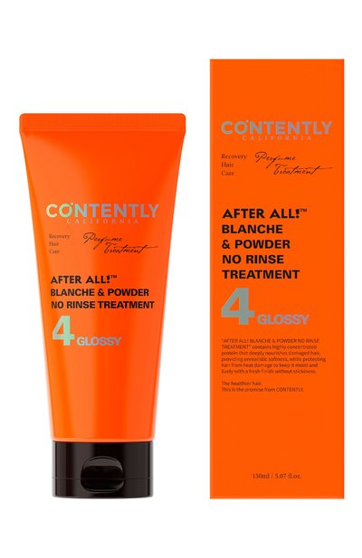 Несмываемый кондиционер для волос blanche & powder no rinse treatment (150ml) CONTENTLY бесцветного цвета по цене 4600 руб., арт. 8809537880169, фото 2 Несмываемый кондиционер для волос blanche & powder no rinse treatment (150ml) CONTENTLY, арт. 8809537880169, фото 2