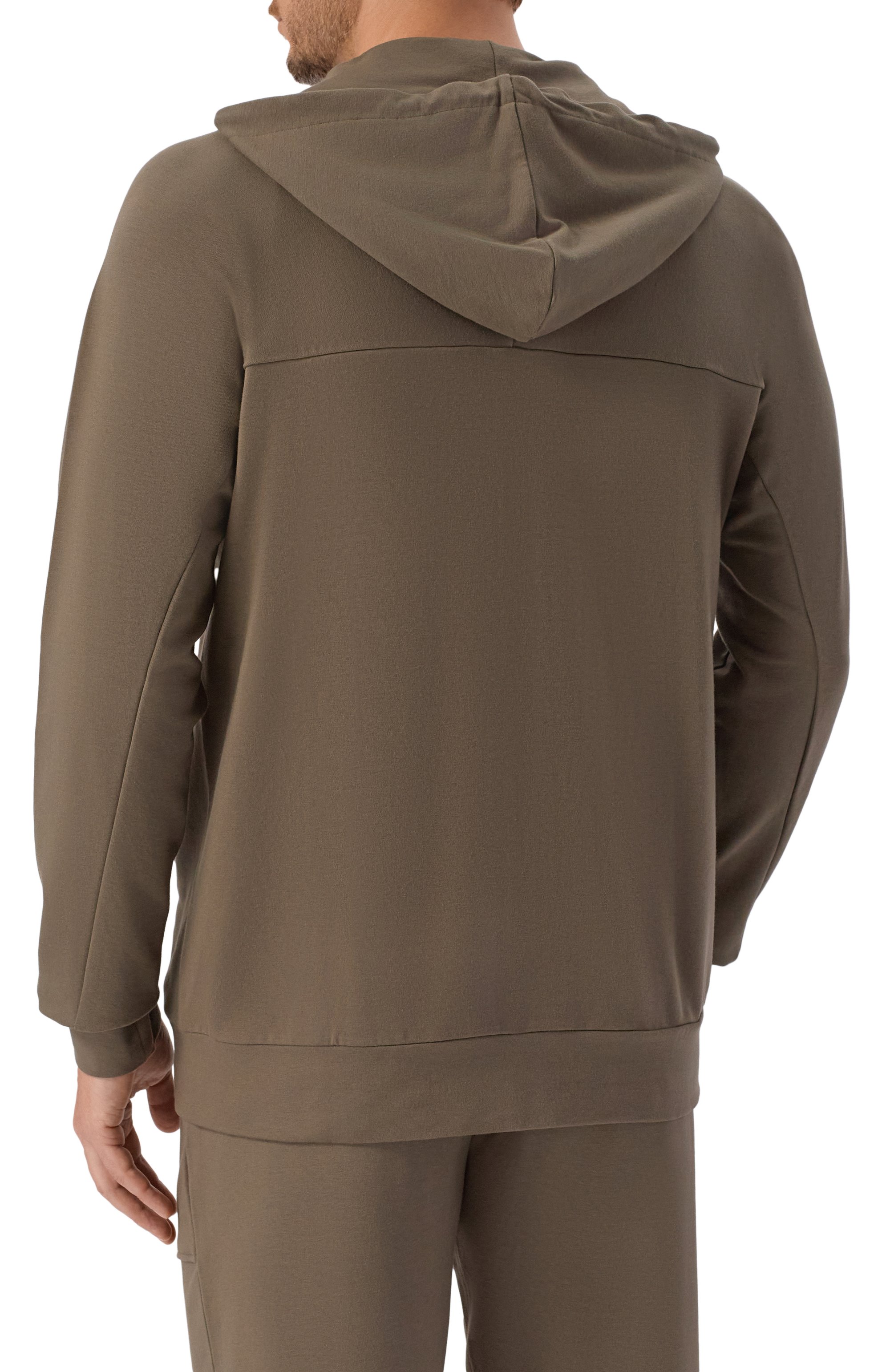 Толстовка ZIMMERLI хаки цвета по цене 35650 руб., арт. 1362-43704, фото 4 Толстовка ZIMMERLI, арт. 1362-43704, фото 4