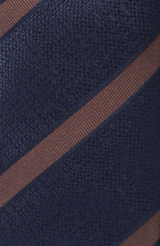 Шелковый галстук Zilli CRAV2BM0600VMIS00 Синий  CRAV2BM0600VMIS00 Фото 4