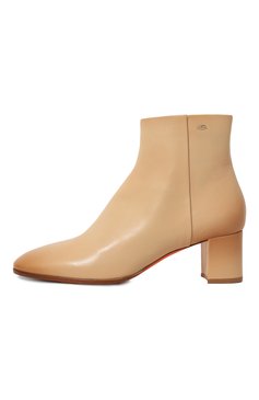 Кожаные ботильоны SANTONI, арт. WTCB58898HI2BLGAC20/0UTLET SS23, фото 1
