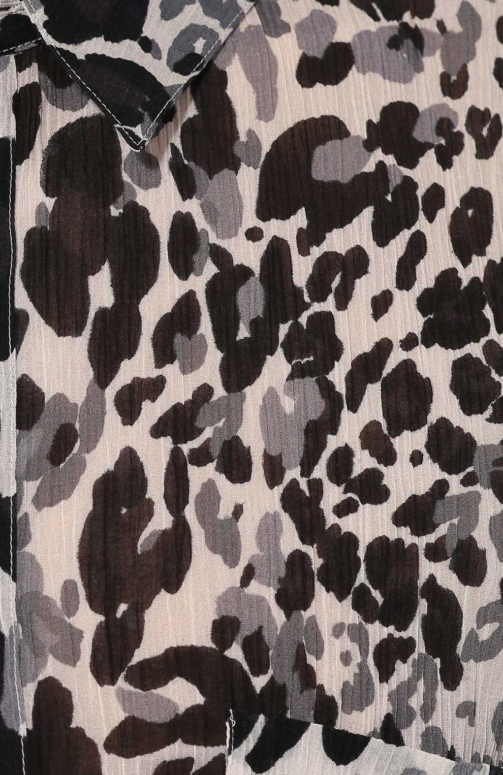 Рубашка из смеси хлопка и шелка SAINT LAURENT, арт. 599291/Y1A69, фото 5