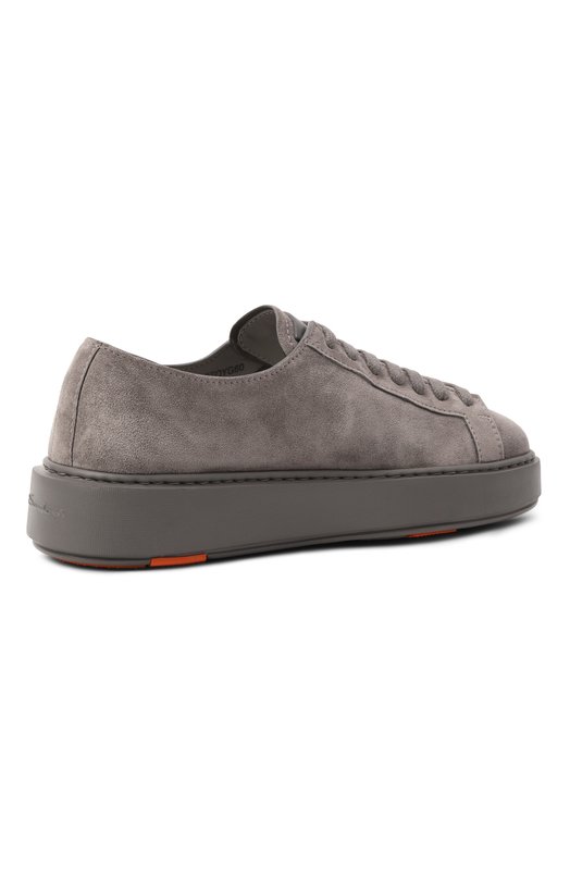 Замшевые кеды Santoni WBCG61322PELCT0Y Серый  WBCG61322PELCT0Y Фото 5