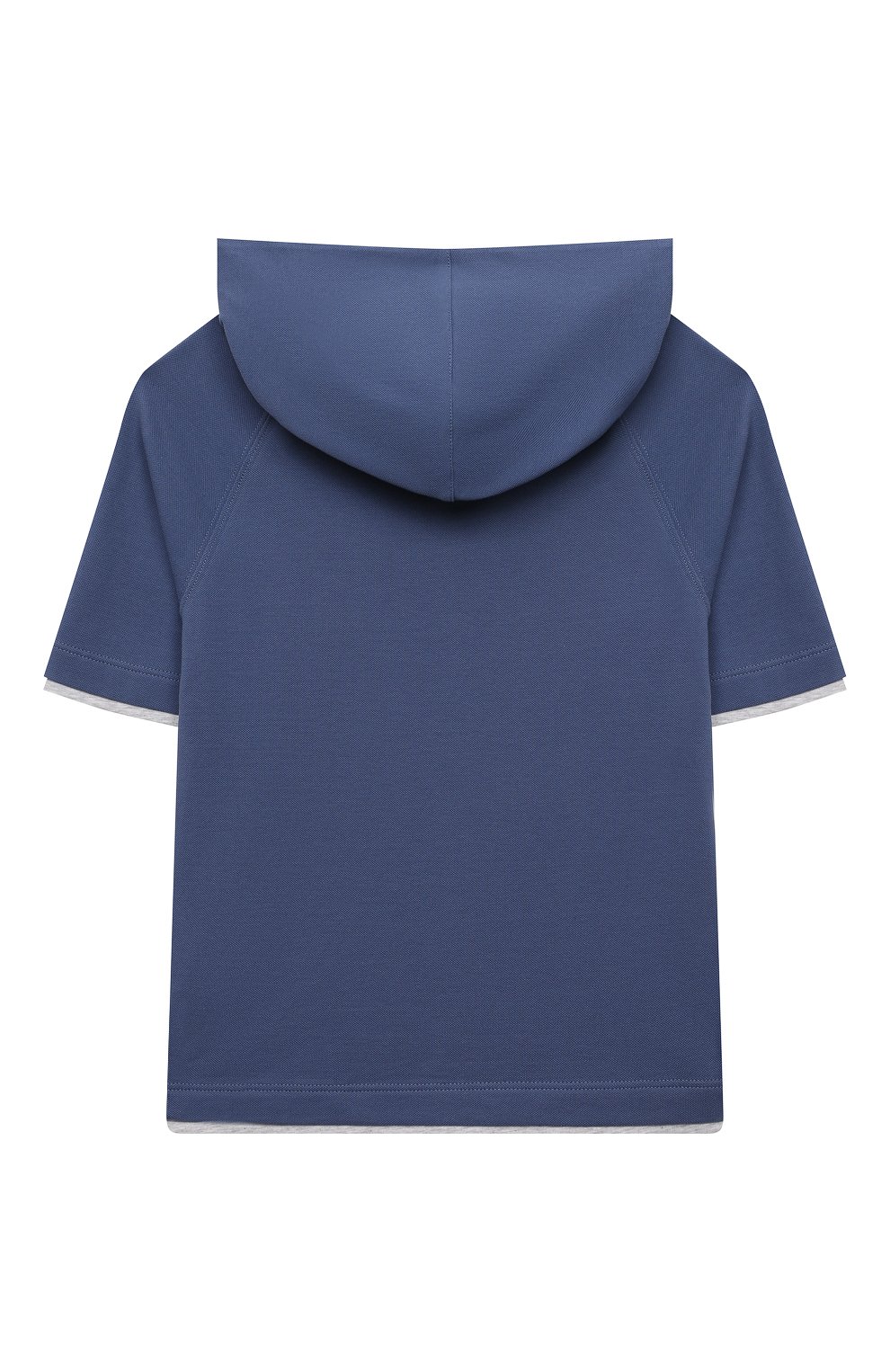 Худи с короткими рукавами BRUNELLO CUCINELLI, арт. B0T63E153B, фото 2