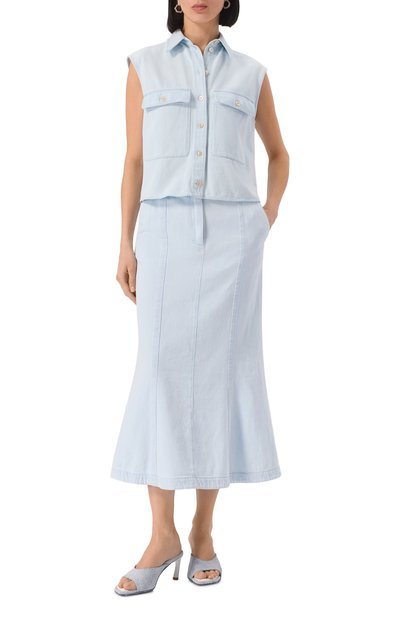 Джинсовый жилет AGNONA, арт. TF0907E/U2079, фото 2