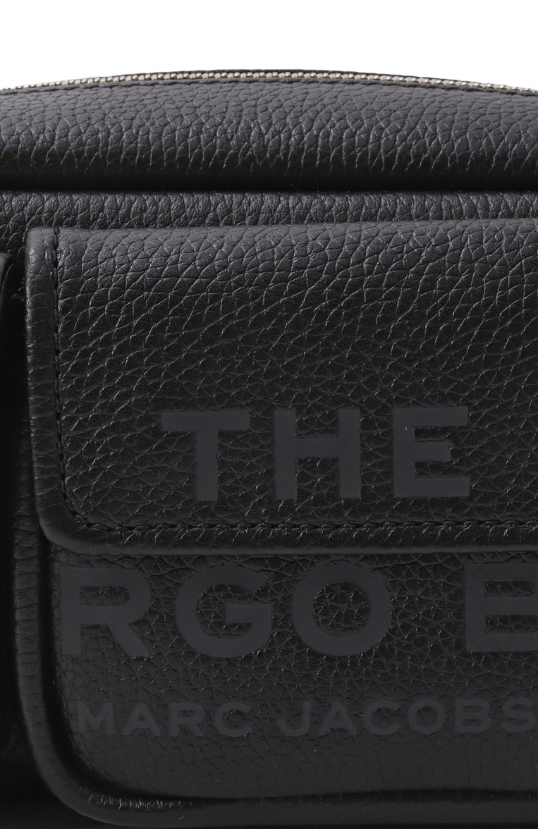 Женская сумка the cargo MARC JACOBS (THE) черного цвета, арт. 2S4HSH085H02 | Фото 3 (Размер: medium; Материал: Натуральная кожа; Ремень/цепочка: На ремешке; Автоматизация ТО: Проставлено; Автоматизация состава: Проставлено)