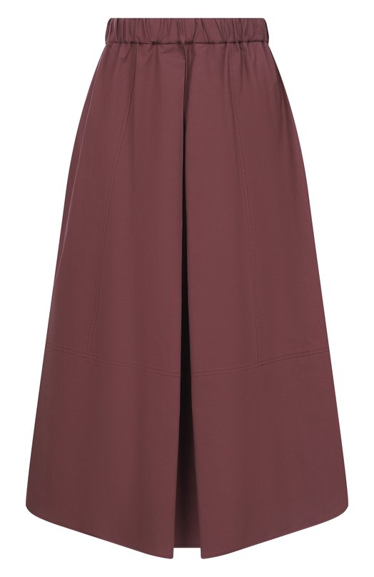 Хлопковая юбка Antonelli Firenze Q9715/135B Коричневый Q9715/135B