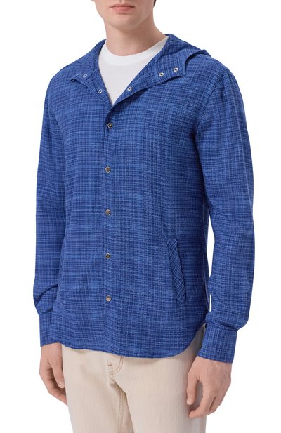 Рубашка из шерсти и шелка KITON, арт. UMCMARK0617E14, фото 3