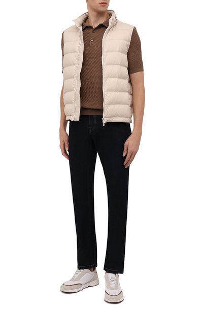 Поло из хлопка и шелка BRIONI, арт. UMR200/P1K02, фото 2