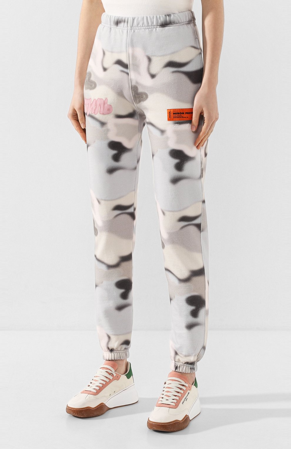 Хлопковые джоггеры HERON PRESTON, арт. HWCH001R208960198827, фото 3