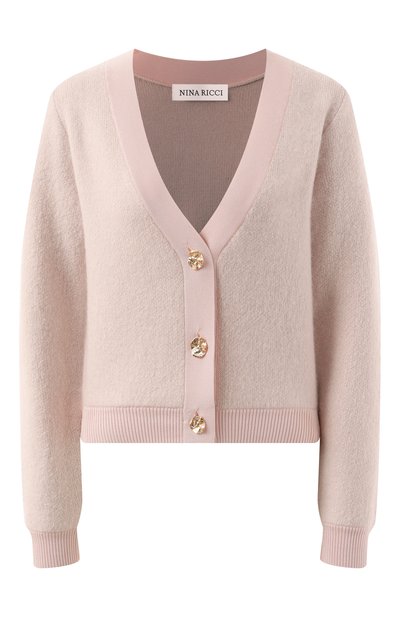 Кардиган из шерсти и вискозы NINA RICCI, арт. 24AMCR002/ML0559, фото 1