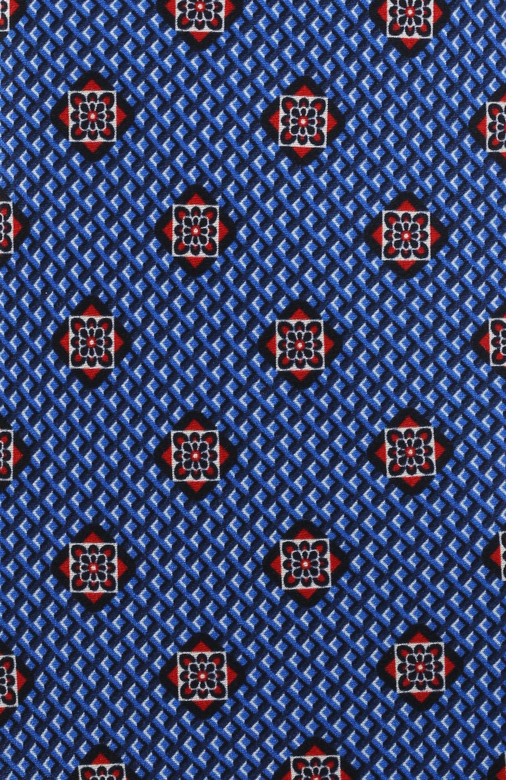Шелковый галстук CANALI синего цвета по цене 13900 руб., арт. 18/HS03210, фото 3 Шелковый галстук CANALI, арт. 18/HS03210, фото 3