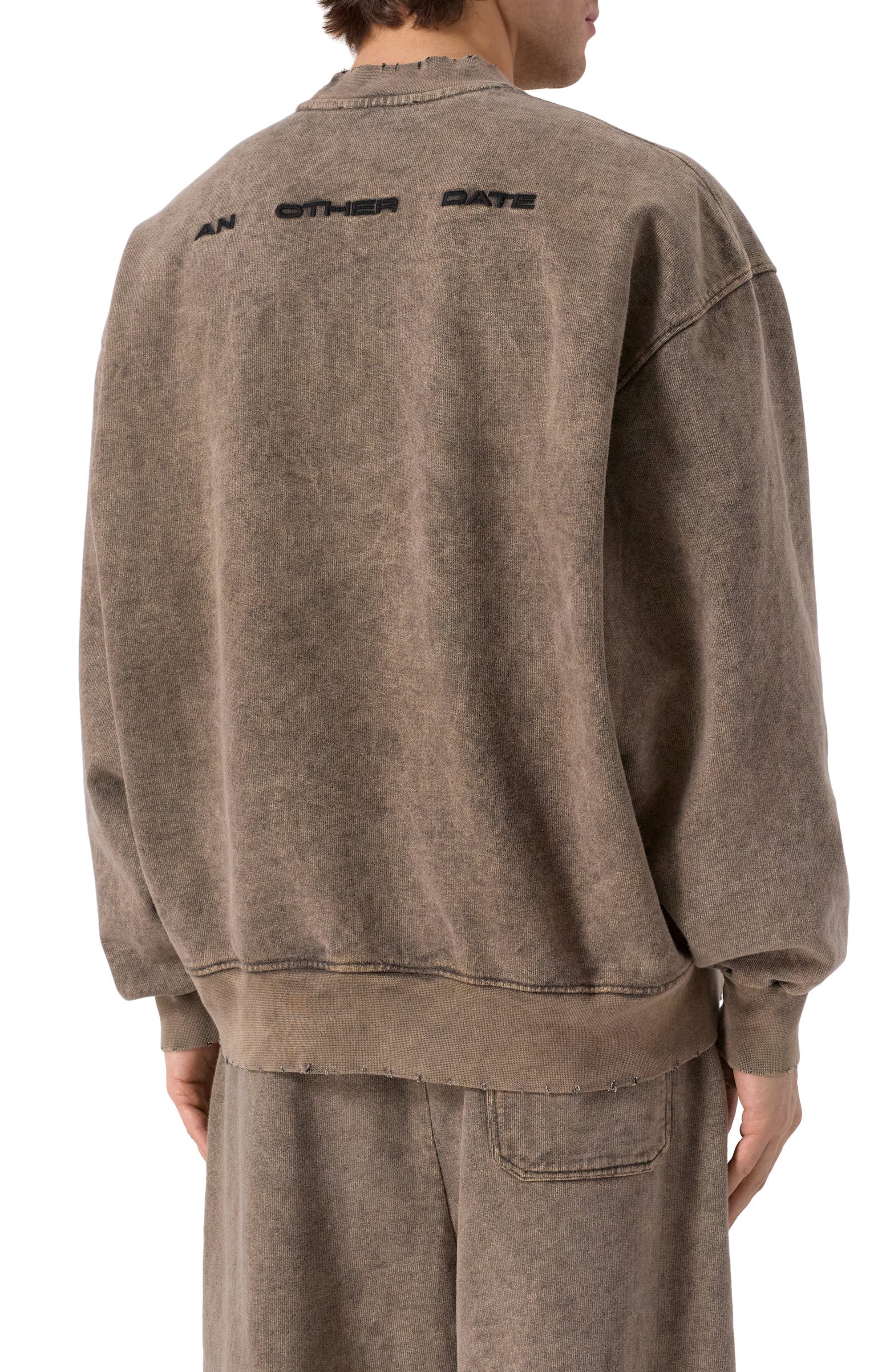 Хлопковый свитшот AN OTHER DATE, арт. S25MA0DSW176, фото 4