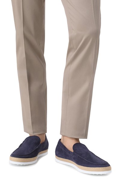 Замшевые эспадрильи TOD’S, арт. XXM0TV0AJ30/0A6, фото 3