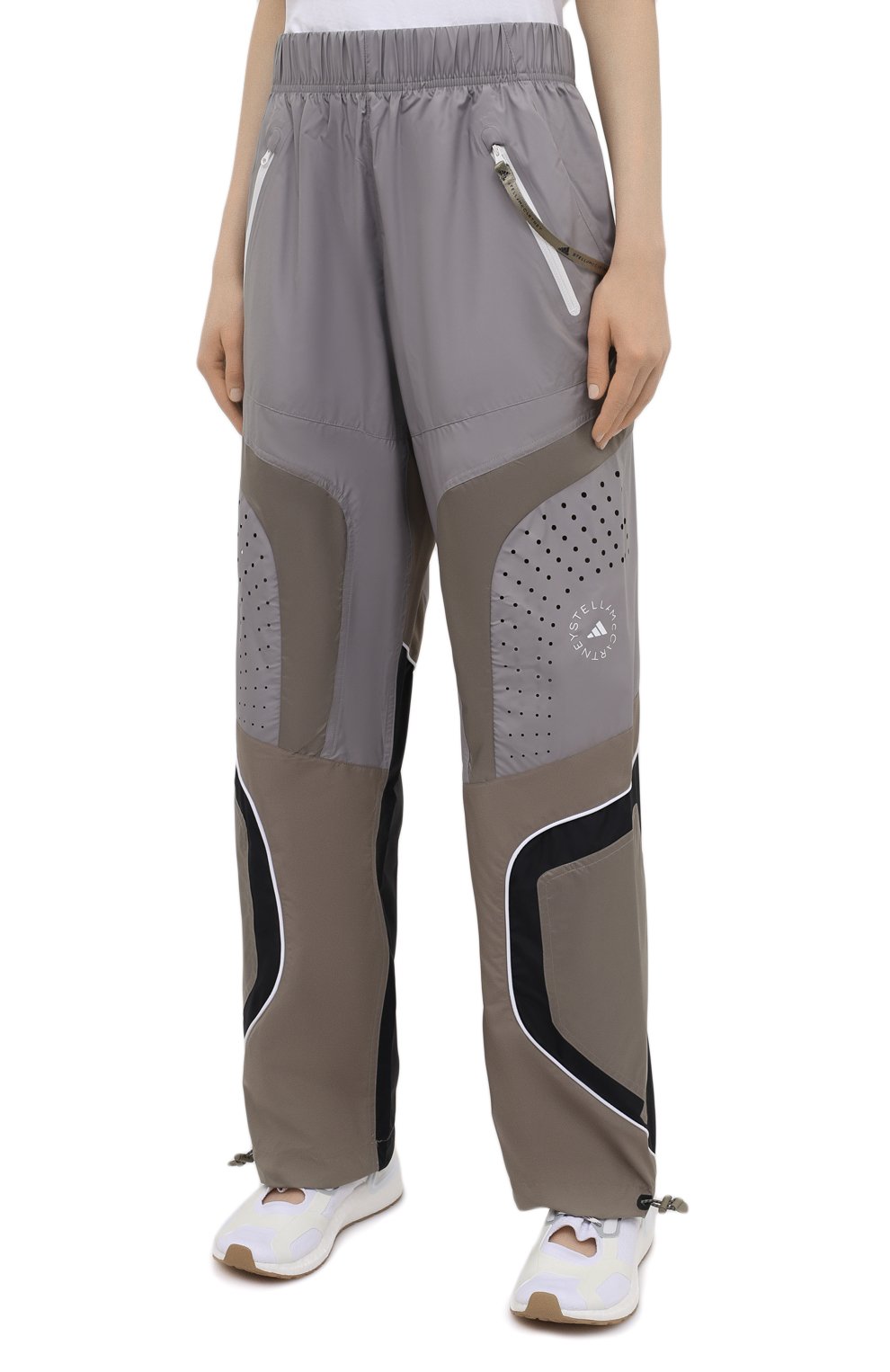Брюки ADIDAS BY STELLA MCCARTNEY серого цвета по цене 20650 руб., арт. GL7622, фото 3 Брюки ADIDAS BY STELLA MCCARTNEY, арт. GL7622, фото 3