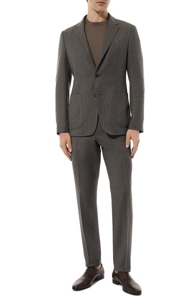 Мужской шерстяной костюм ZEGNA, арт. 2XPYGX/624708A6