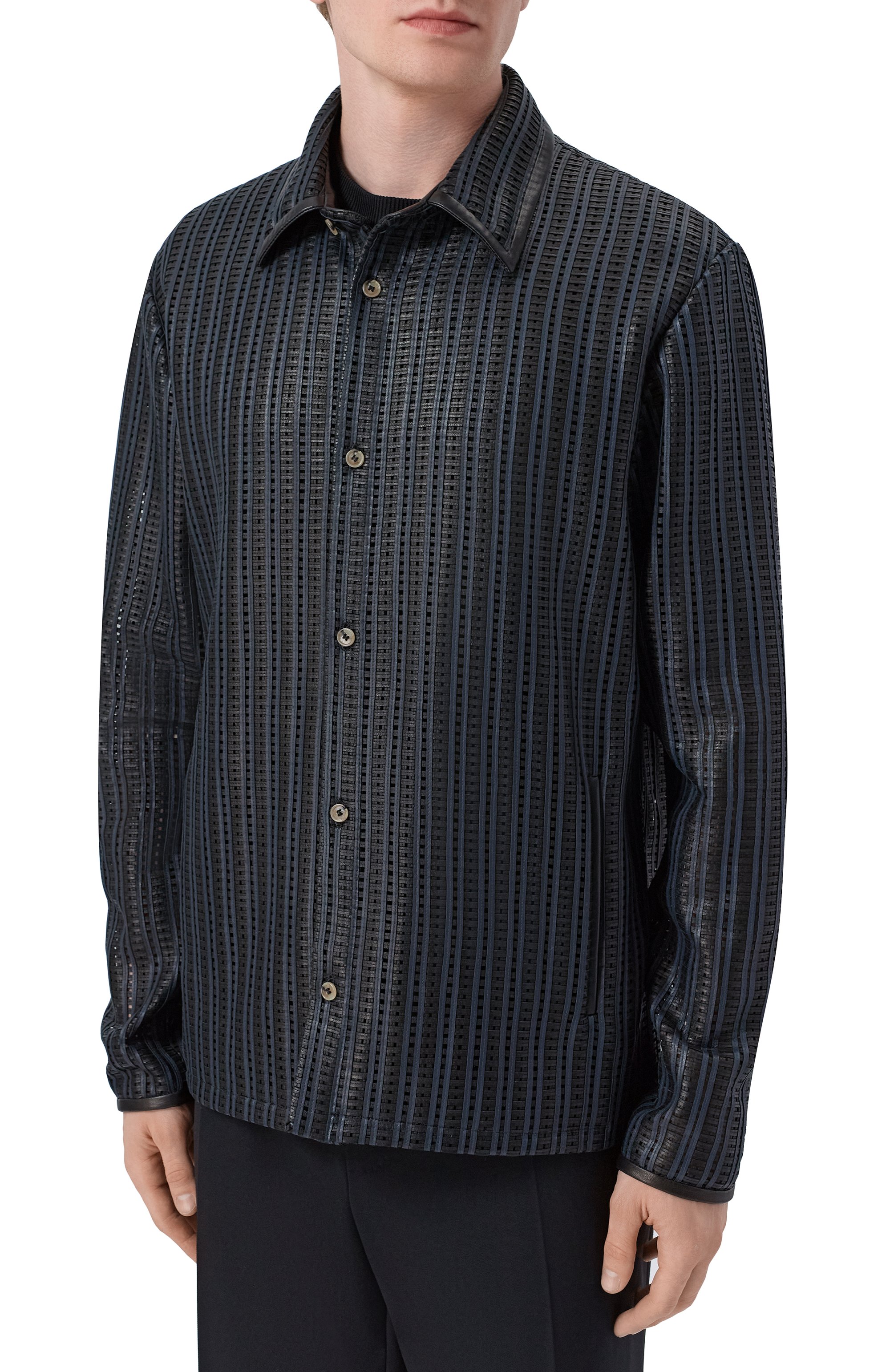 Кожаная рубашка MVST, арт. M26.2PM.L903/LEATHER_001, фото 3