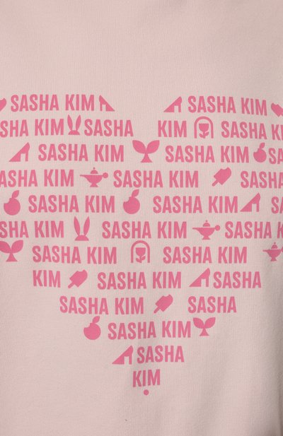 Хлопковая футболка SASHA KIM, арт. УТ-00000614, фото 5