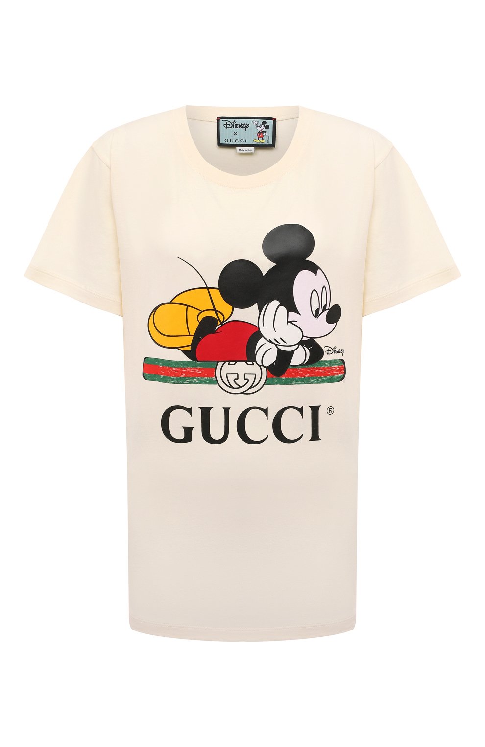 Хлопковая футболка disney x gucci GUCCI, арт. 492347 XJB7W, фото 1