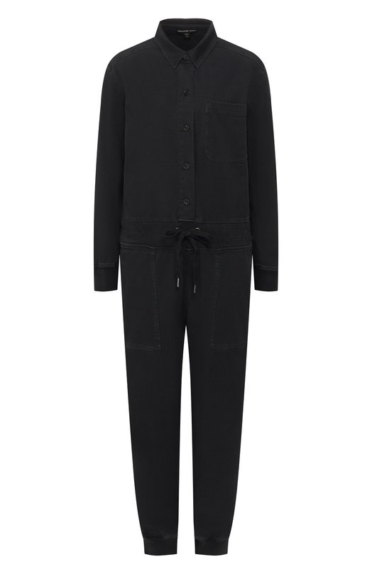 

Хлопковый комбинезон James Perse, Чёрный
