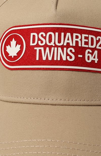 Хлопковая бейсболка DSQUARED2, арт. BCM0648 05C00001, фото 4