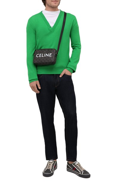 Текстильные кеды tennis 1977 GUCCI, арт. 628709/H9H70, фото 2